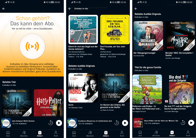 Audible Vorteilsabo - Kostenlose Kinderhörbücher, Podcasts und Exklusivproduktionen
