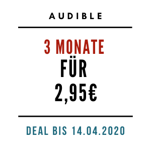 Audible 3 Monate für 2,95€