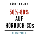 50%-80% Rabatt auf Hörbuch-CDs bücher.de