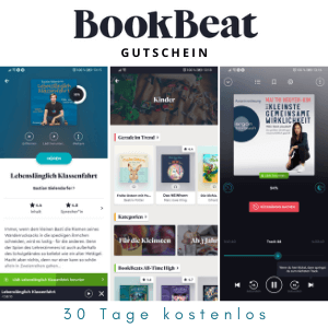 BookBeat Gutschein - 4 Wochen kostenlos