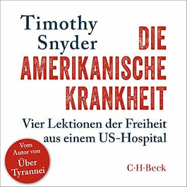 Die amerikanische Krankheit - Hörbuch-Cover