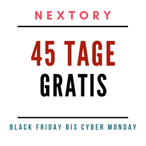 Nextory Gutschein 45 Tage gratis Black Friday 2021