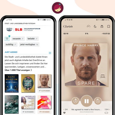 Libby App - kostenlos Hörbücher und eBooks ausleihen