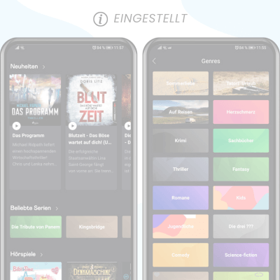 Audiobooks by Deezer - inaktiv seit Jan 2023