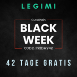 Legimi 42 Tage gratis Black Week 2023