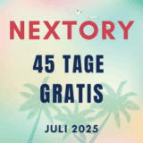 Nextory 45 Tage gratis im Juli 2025